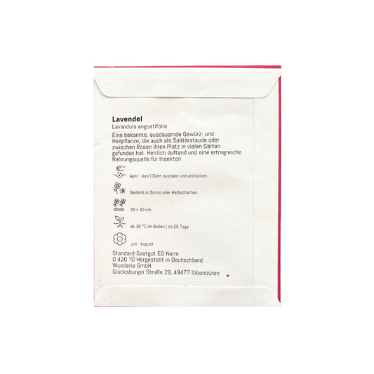 Anleitung zum aussäen