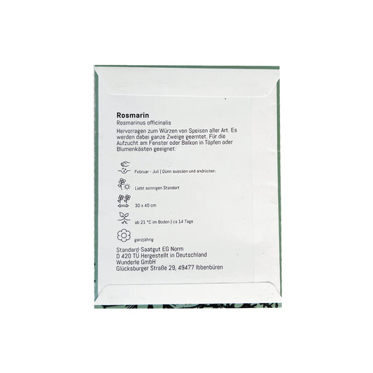 Anleitung zum aussäen