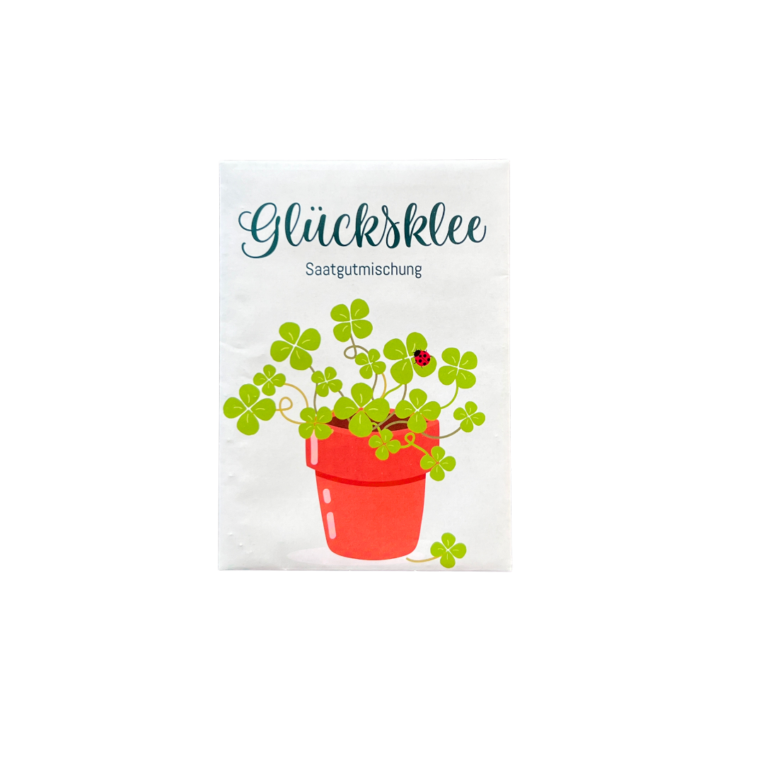 Glücksklee Saattüte
