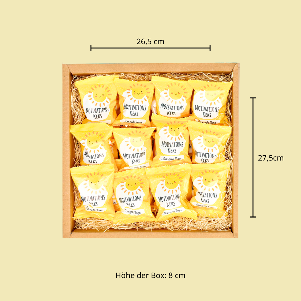 Größe der Box: 26,5x27,5x8cm Motivation für Mitarbeiter