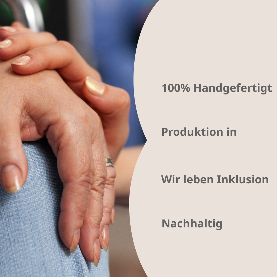 Handgefertigt von Menschen mit Handicap, In Deutschland, nachhaltig und inklusiv