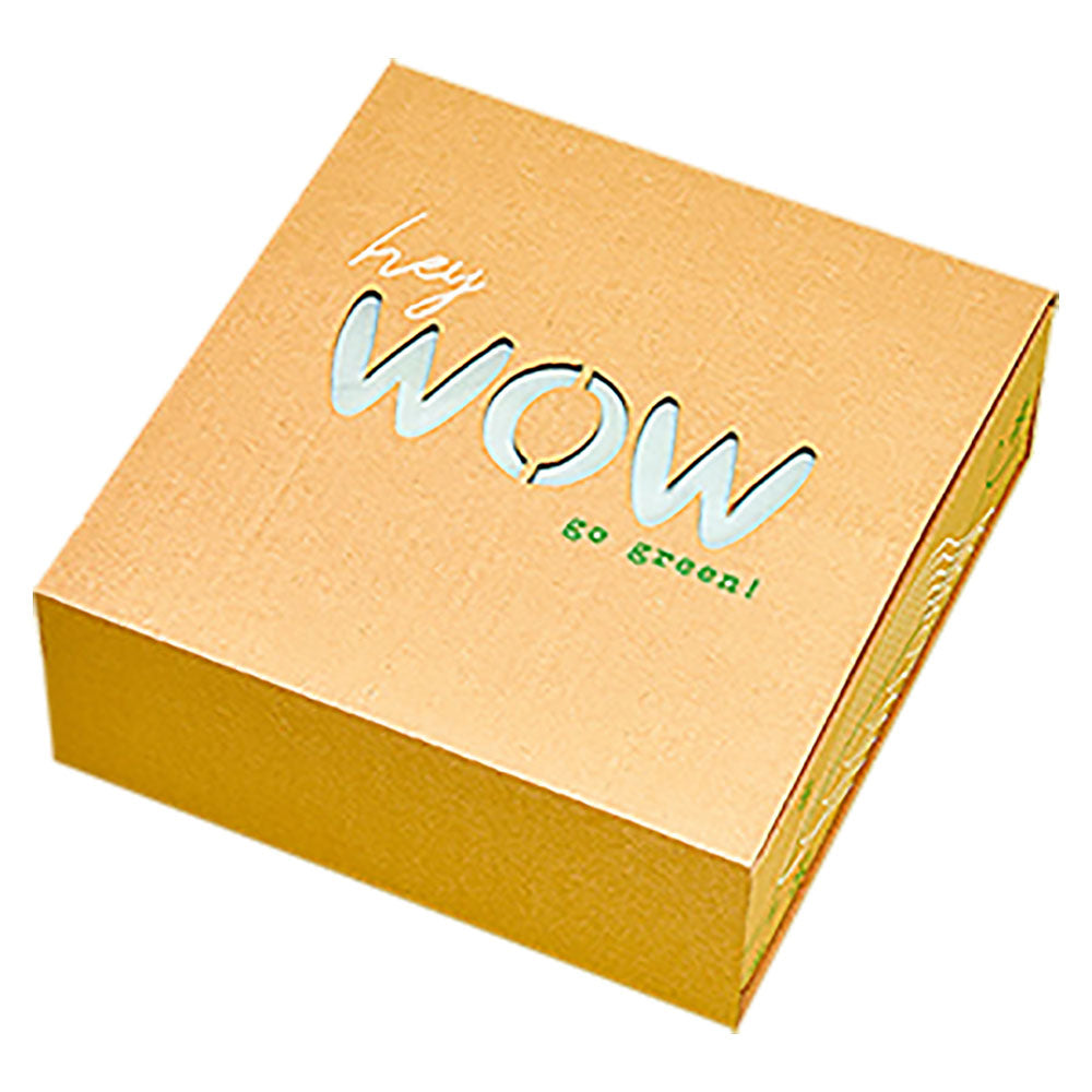 Geschenkbox mit WOW Schriftzug