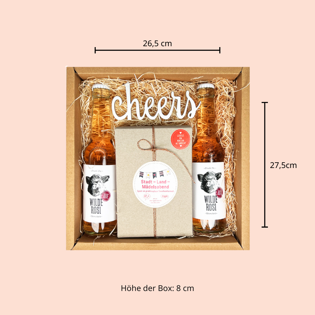 Größe der Box: 26,5x27,5x8cm