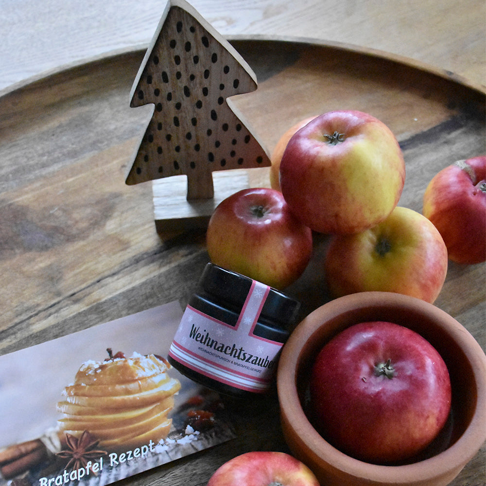 Bratapfel Geschenkbox - gute alte Zeit in einer Box