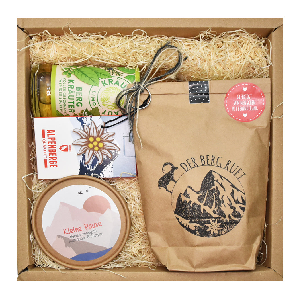 Geschenk für Wanderer: "Der Berg ruft" – Die perfekte Geschenkbox für Naturfreunde