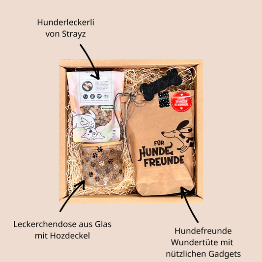Geschenkideen für Hundeliebhaber in einer Box