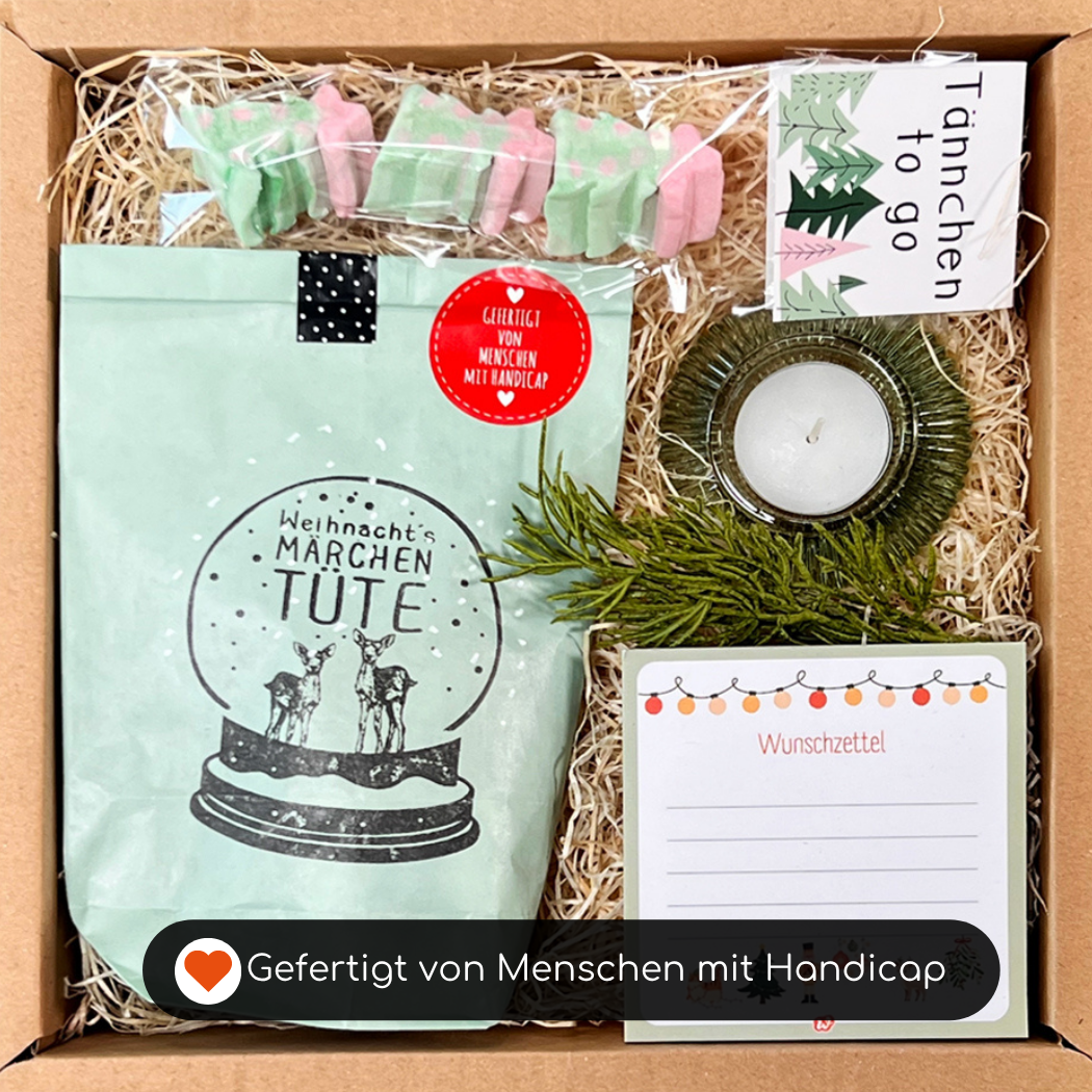 Box gefertigt von Menschen mit Handicap
