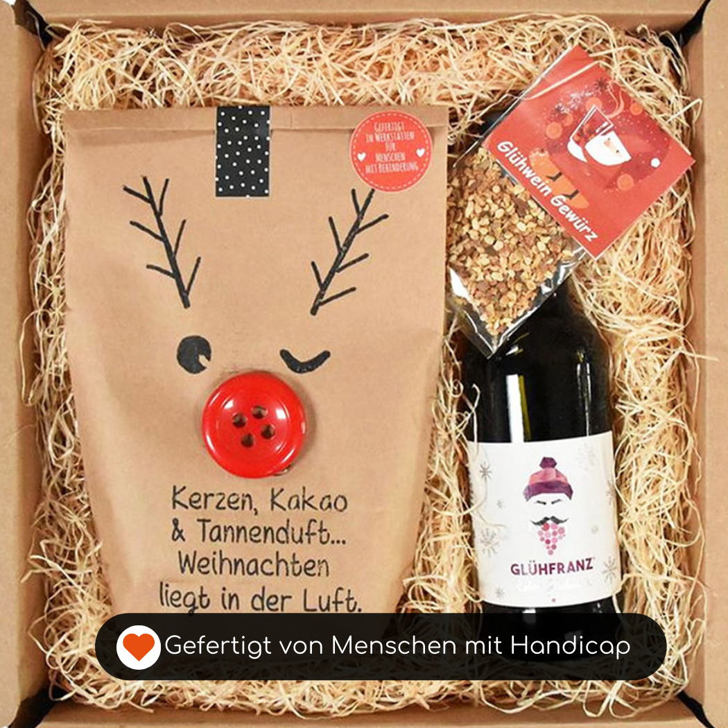 Gefertigt von Menschen mit Handicap