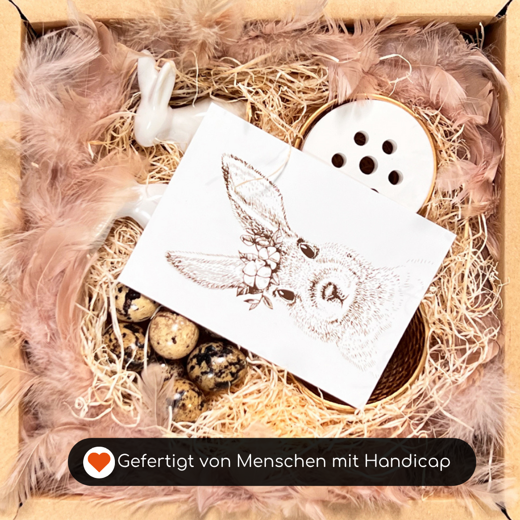 Box gefertigt von Menschen mit Handicap
