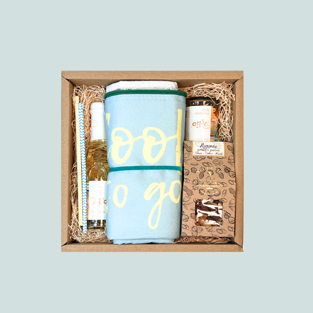 Happy Summer Geschenkbox mit Aperitif und Kühltasche