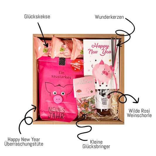 Mitbringsel für Silvester – Die Happy New Year Geschenkbox