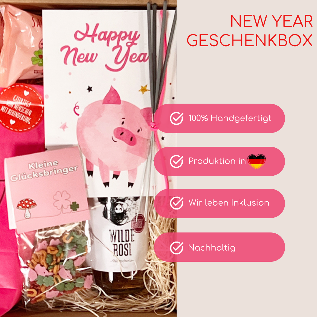 Geschenkbog für die Silvesterfeier