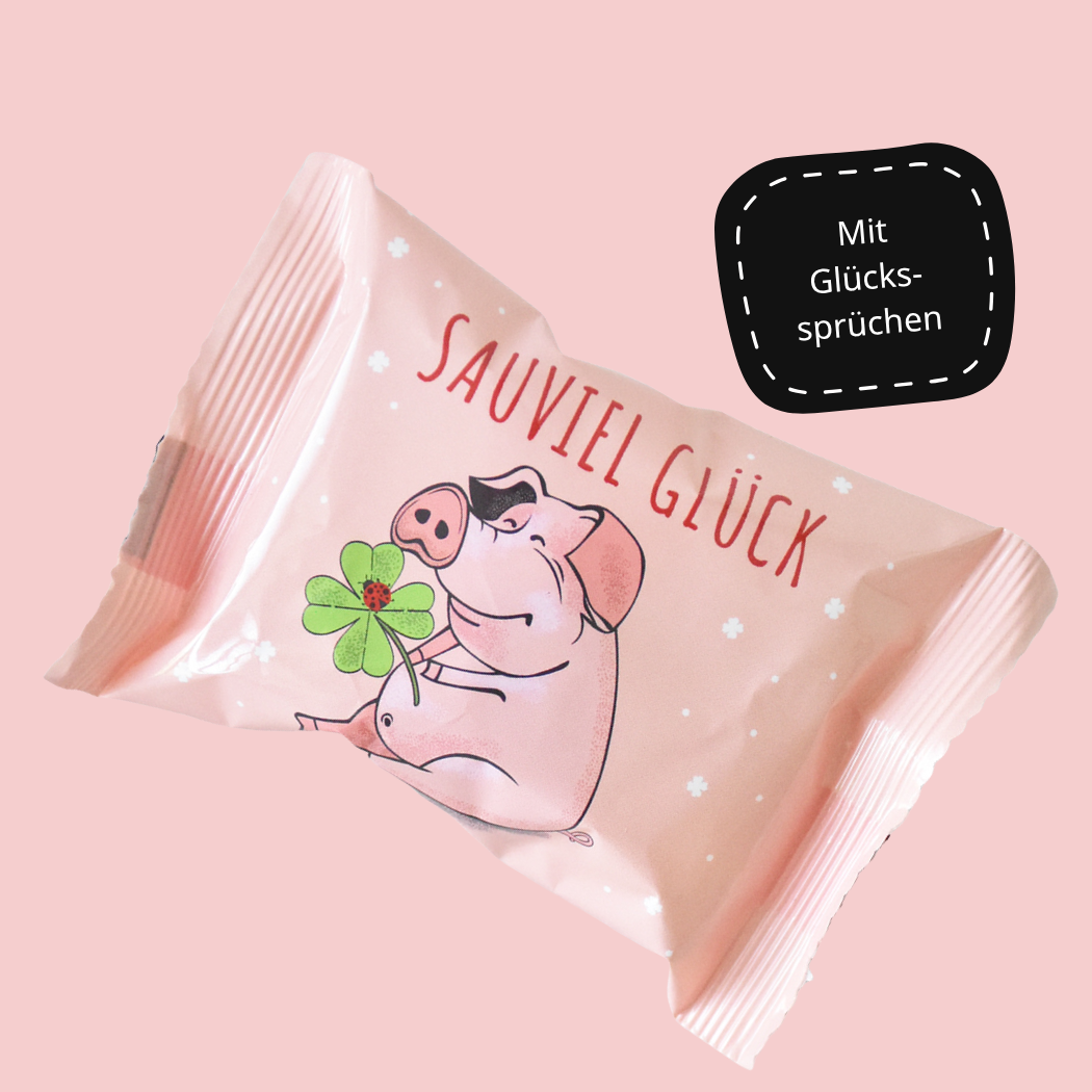 Glückskekse mit über 100 verschiedenen Glückssprüchen