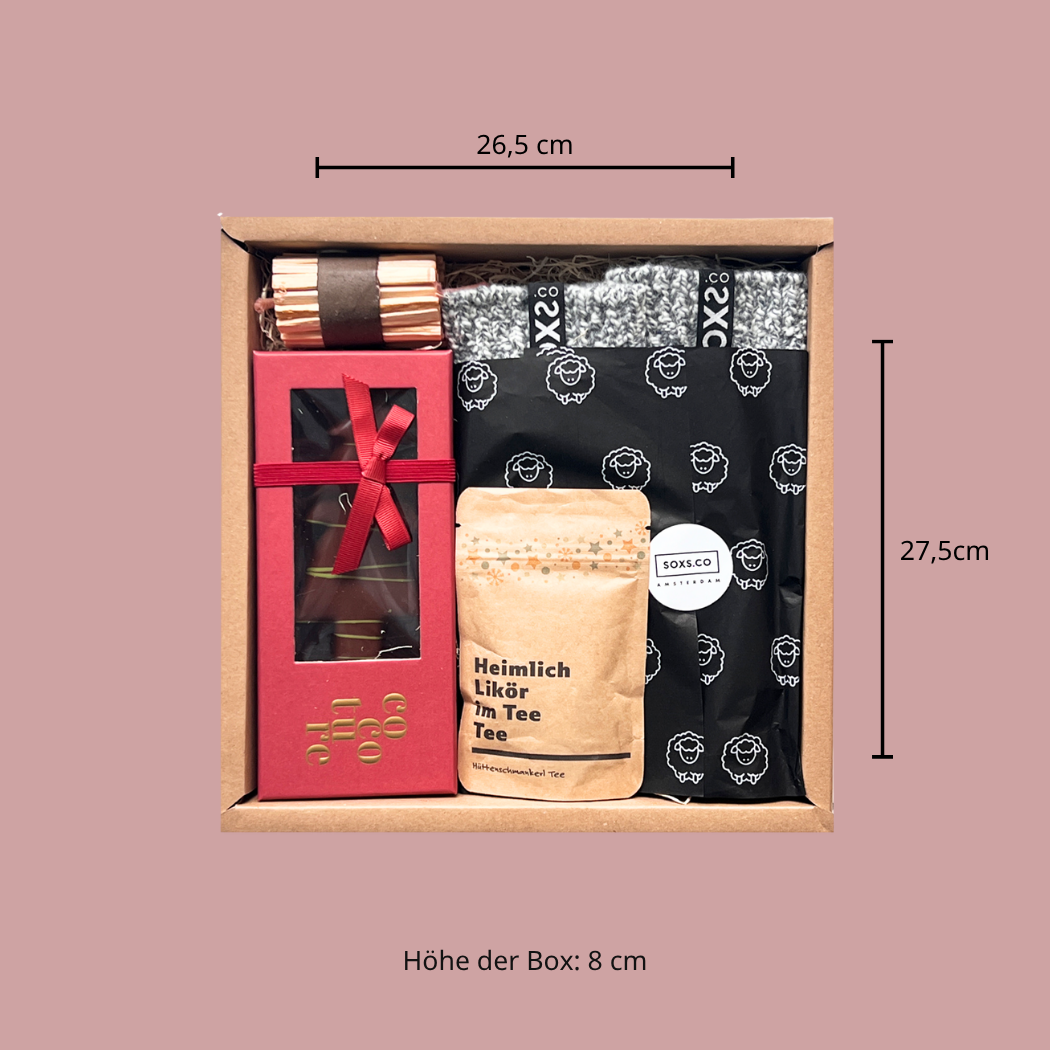 Socken Geschenk Box für Frauen