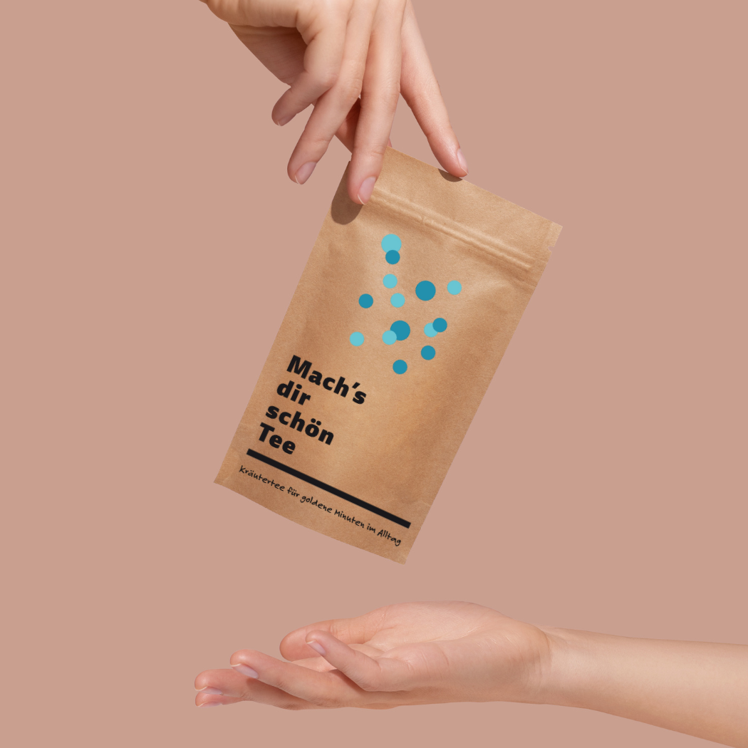 Kräutertee für goldene Minuten