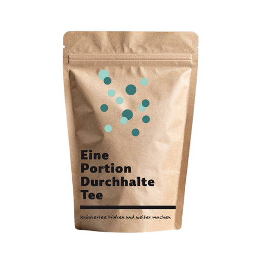 Kräutertee trinken und weiter machen