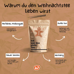 Weihnachtstee mit Humor