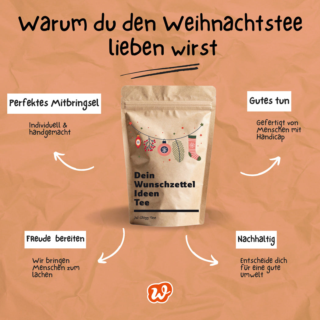 Wunschzettel Tee