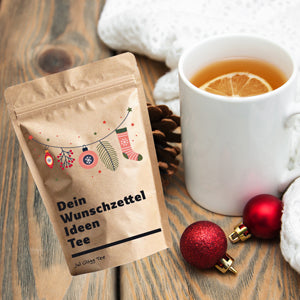 humorvoller Weihnachtstee