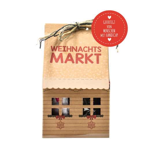 Weihnachtsmarkt to go gefertigt von Menschen mit HAndicap - handgemachte Geschenke