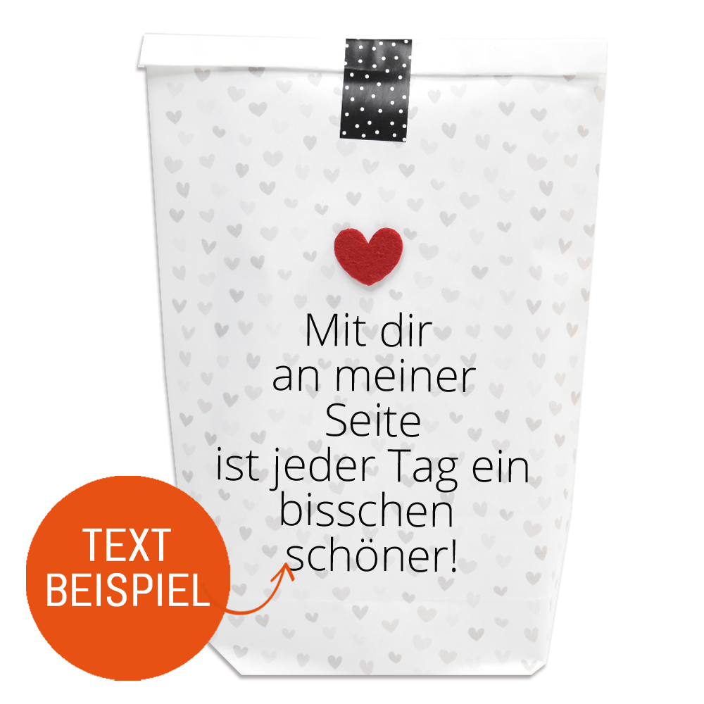 Personalisiertes Liebesgeschenk – Die Wundertüte mit deiner persönlichen Botschaft