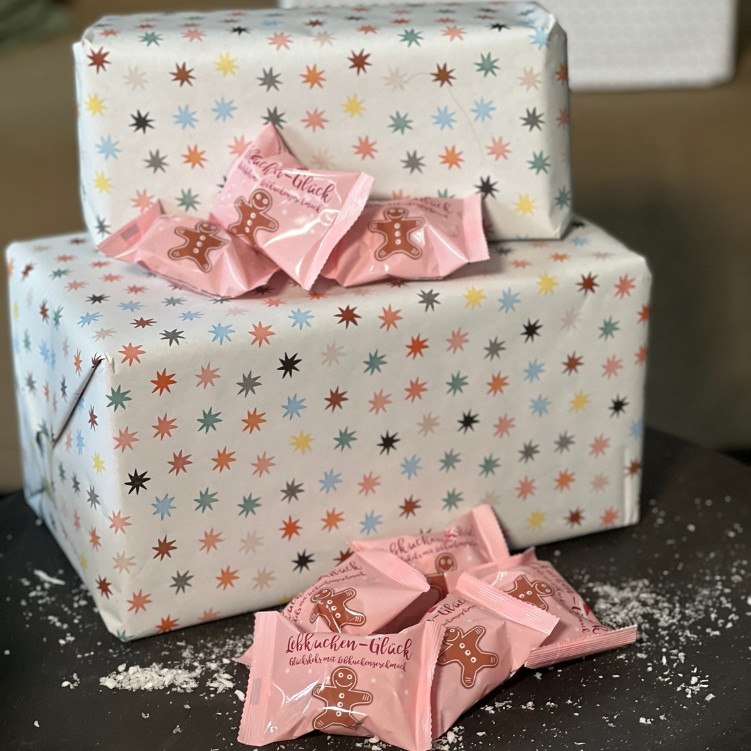 Glückskekse Weihnachten für den Adventskalender Inhalt