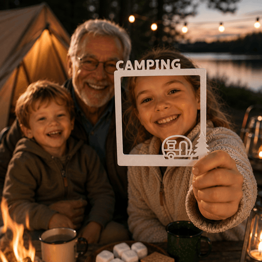 Selfie Rahmen Camping