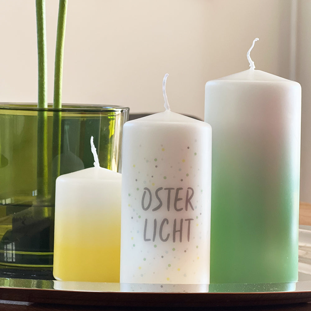 Starterset Kerzen und Osterlicht