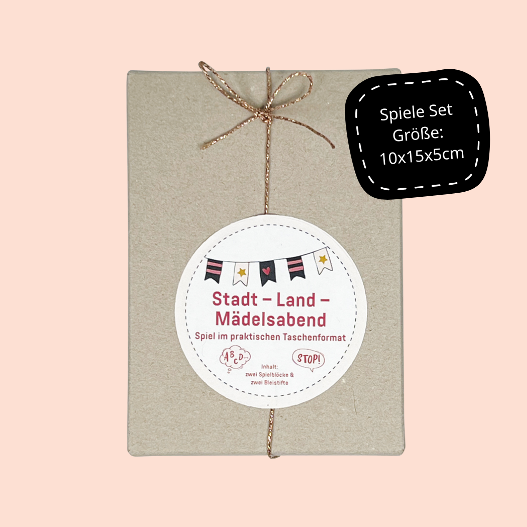 Spieleset für den Mädelsabend
