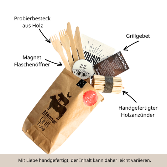 Inhalt Männer Grill Tüte