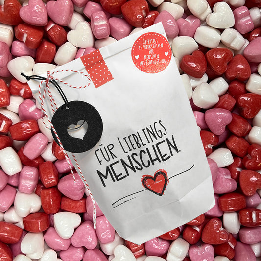 Lieblingsmensch Artikel – Für Lieblingsmenschen Tüte zum Danke sagen