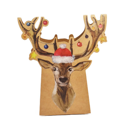 Geschenkverpackung zur Weihnachtszeit