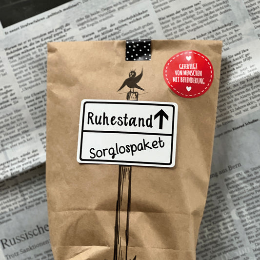 Geschenk für Rentner