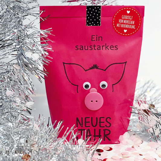 Neujahrsgeschenke – Saustarke Silvester Wundertüte