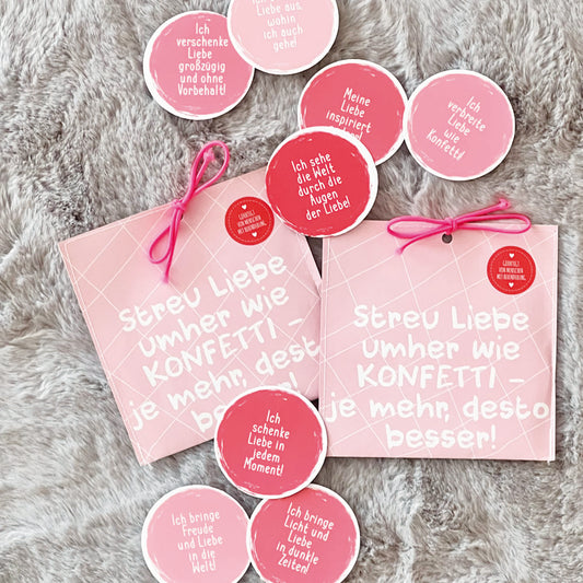 Liebevolle Gedanken mit Herz: Mini-Emotionen für mehr Liebe