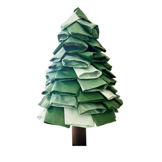 Papier Tannenbaum basteln