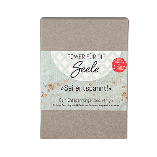 Stressabbau Geschenk als Mini Coaching