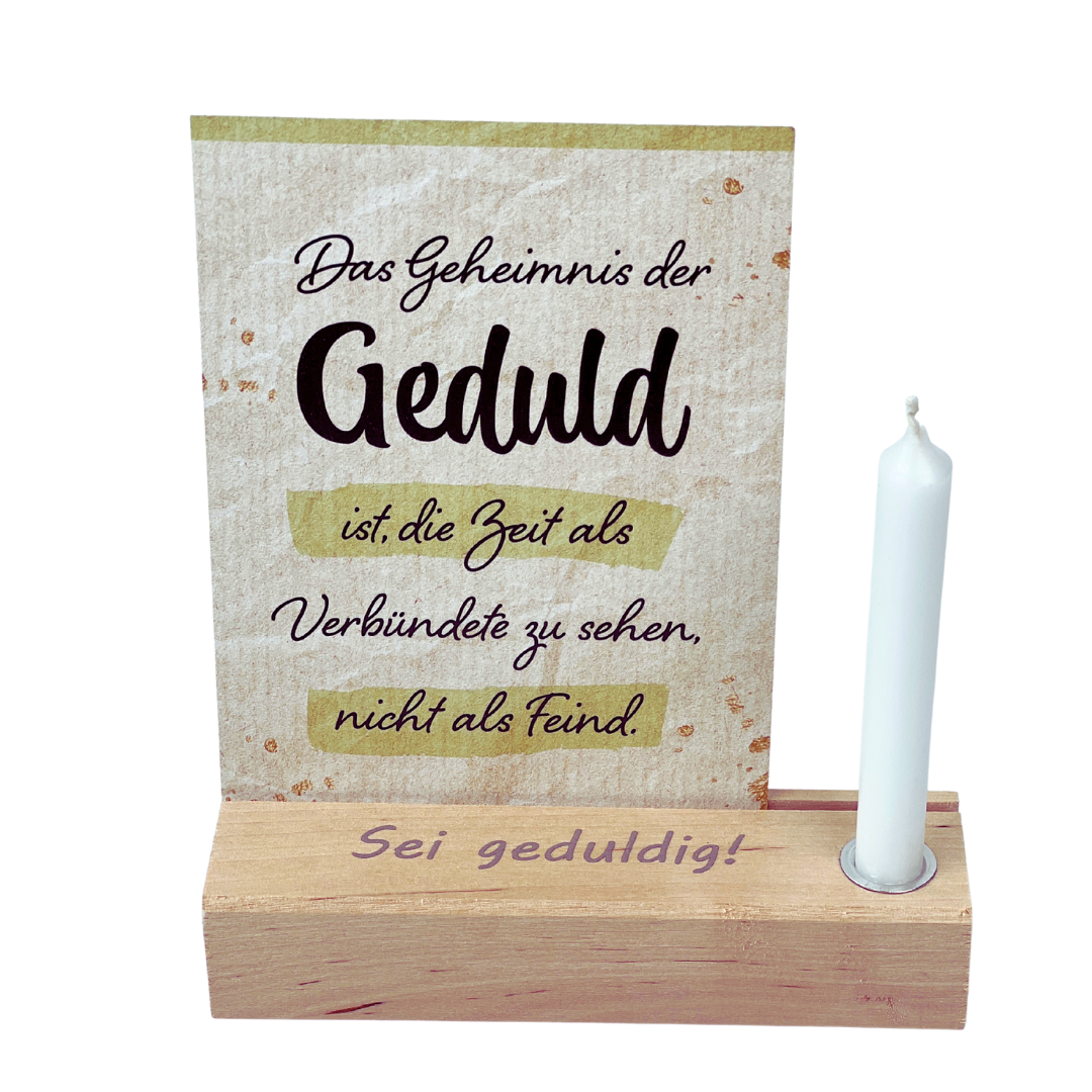 Das Geheimnis der Geduld ist, die Zeit als Verbündete zu sehen nicht als Feind- Digitales Resellienz Coaching