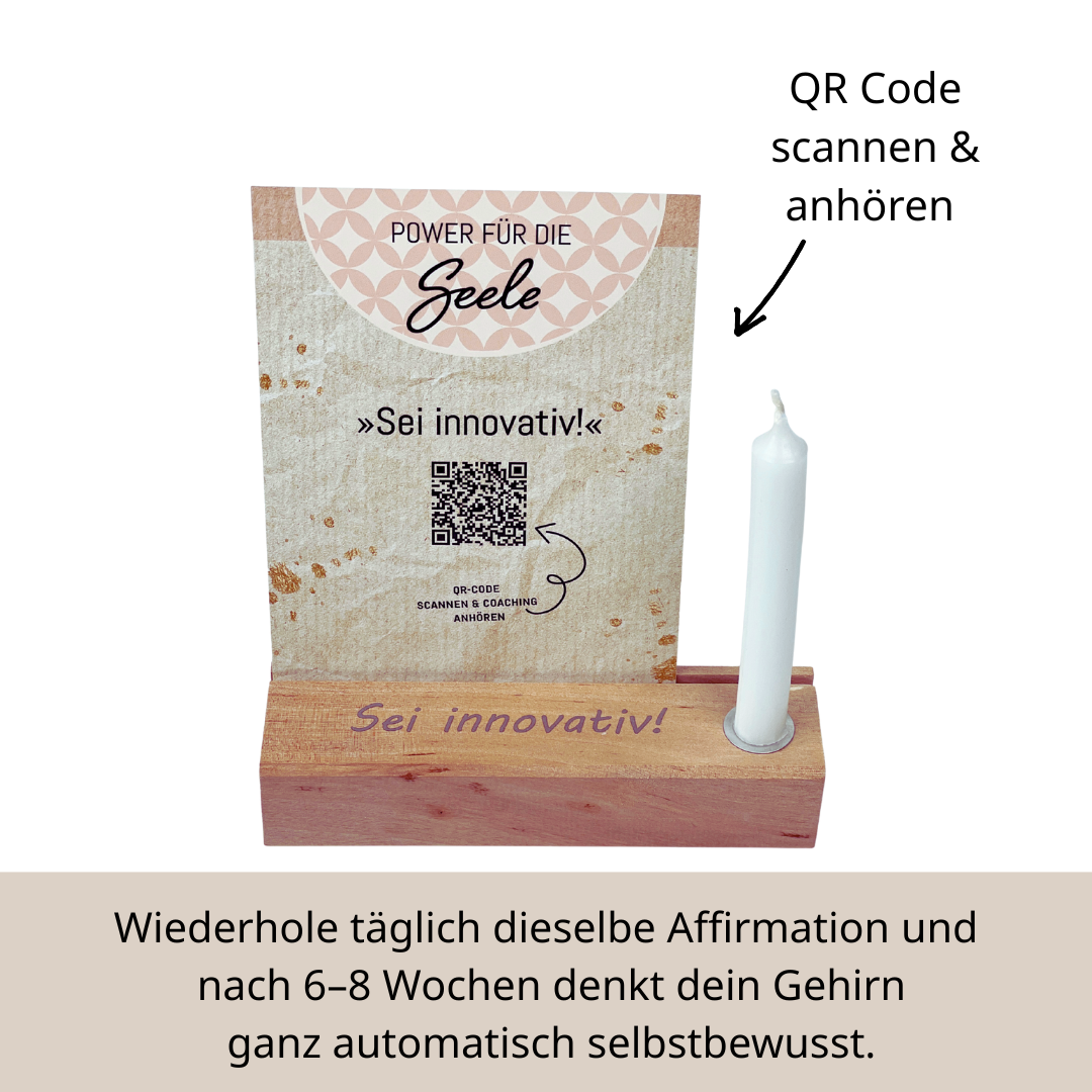Power für die Seele- sei innovativ! Dein Innovations Coach to go