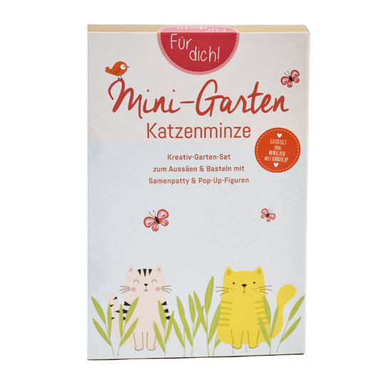 Pflanzen für Katzen – Der Mini-Garten Katzenminze für deinen Liebling