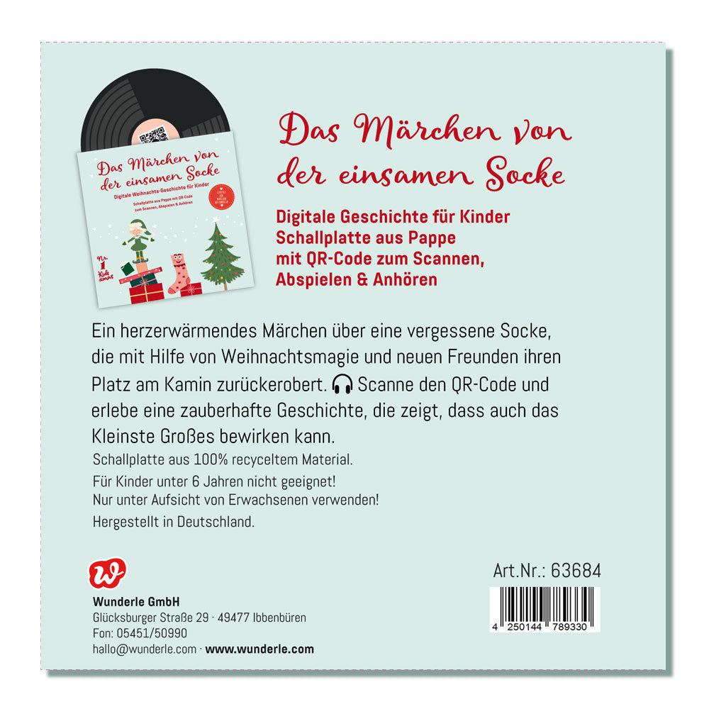Weihnachtsgeschichten für Kinder – Das Märchen von der einsamen Socke