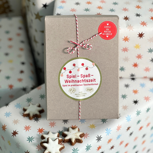 Stadt-Land-Weihnachten Spiel für die Familie