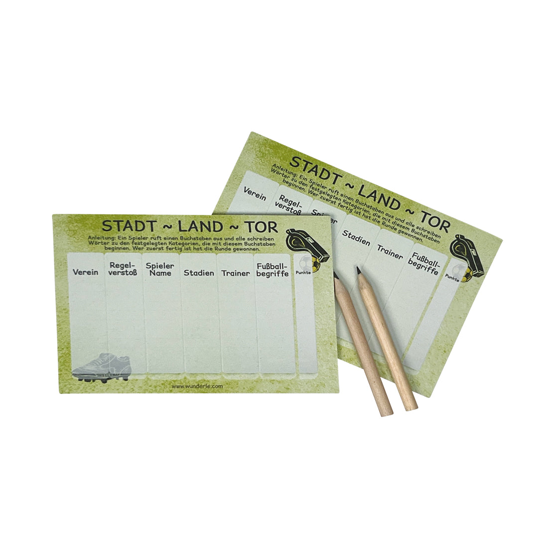 Fußball Spiel Block