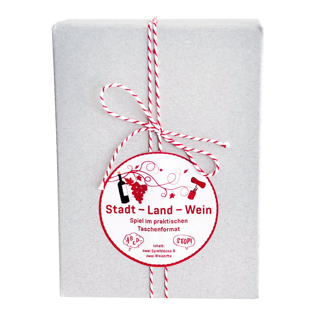 Wein Spiele – Stadt-Land-Wein im Taschenformat