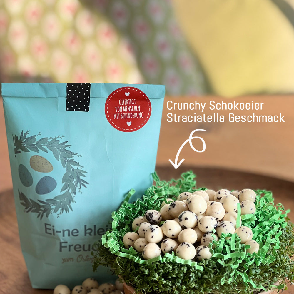 Schokoladeneier in Wundertüte