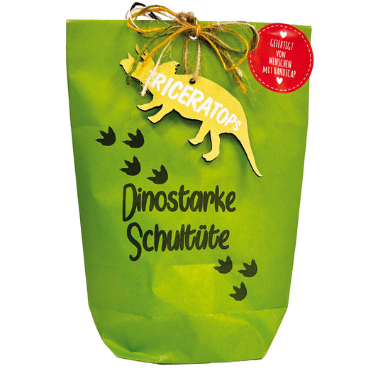 Geschenke zum Schulanfang - Dinotüte