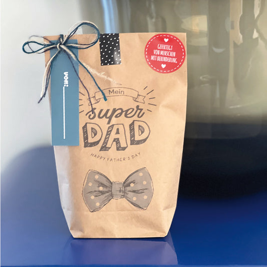 Geschenke für den Vatertag – Wundertüte: Papa, du bist mein Held