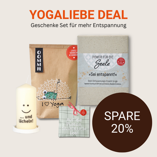 Yoga Geschenk – Das Yogaliebe Geschenke Bundle für Entspannung und innere Ruhe
