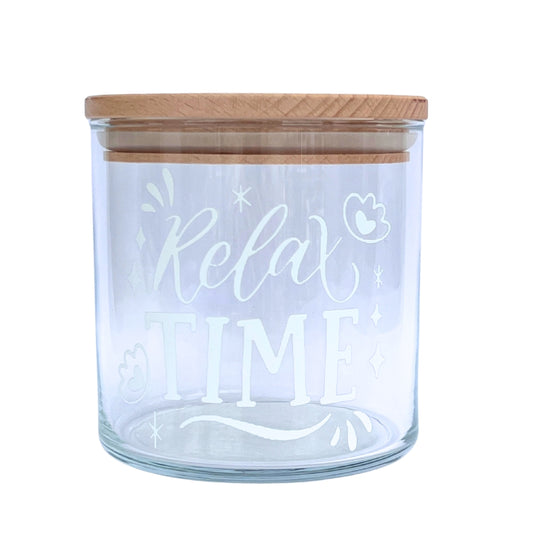 Achtsamkeitsglas Relax Time