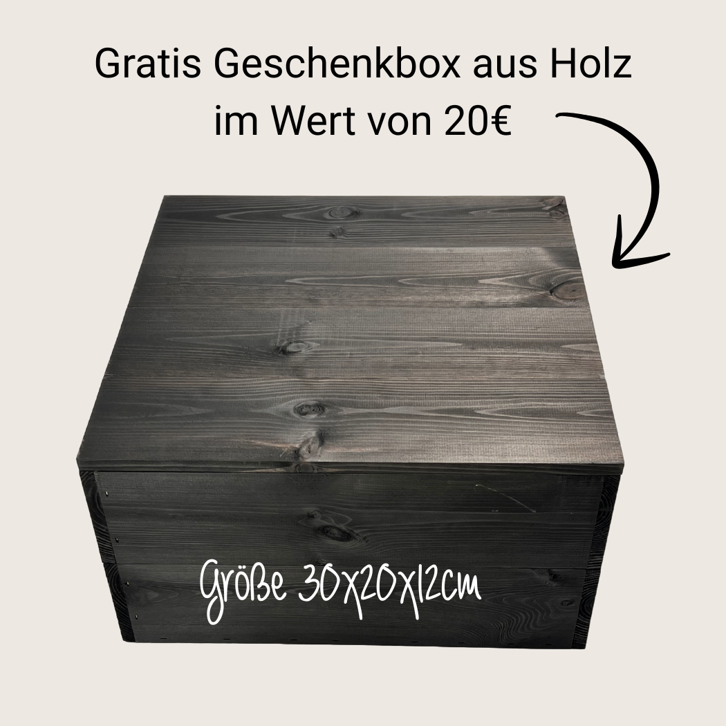 Geschenkbox gratis dazu
